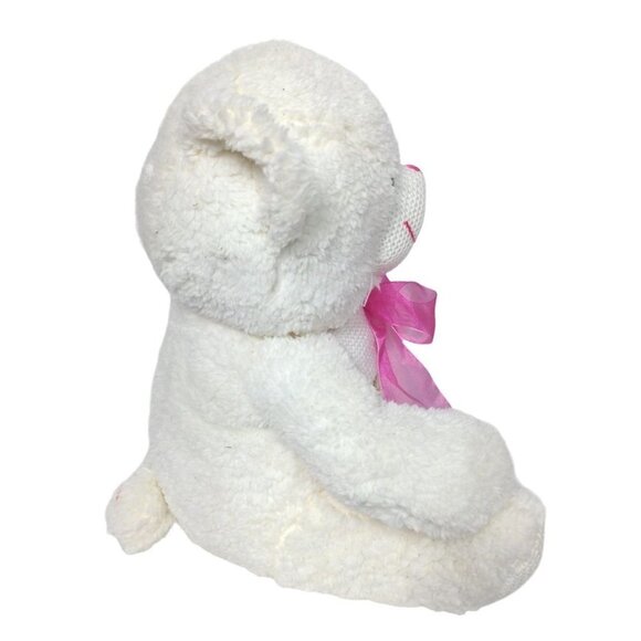 Dan Dee Mother's Day Bear Embroidered I Love You Mom Plush Stuffed Animal 12.5" - Picture 3 of 7